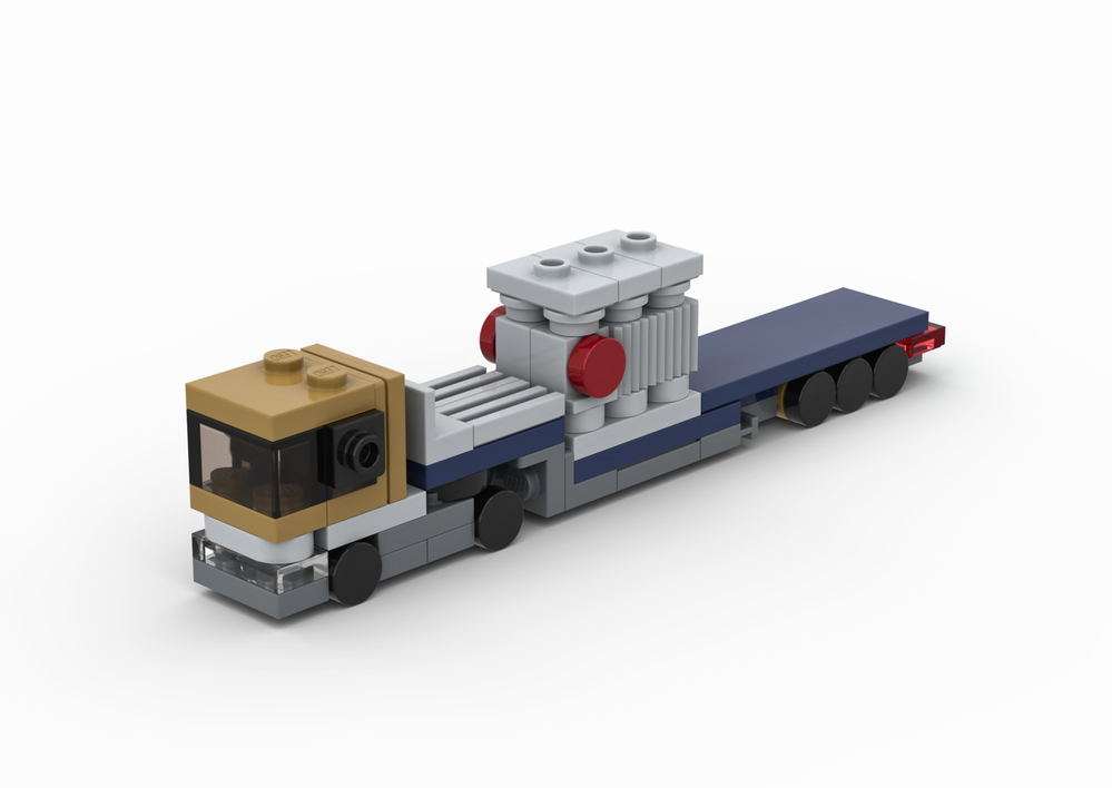 Lego Micro Heavy Duty Renault Magnum Truck
