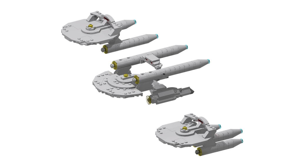 Lego Kelvin Timeline Starfleet Ship Pack