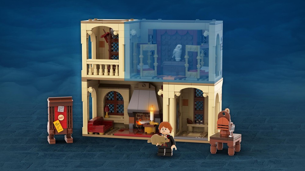Lego Hogwarts Gryffindor Quarters