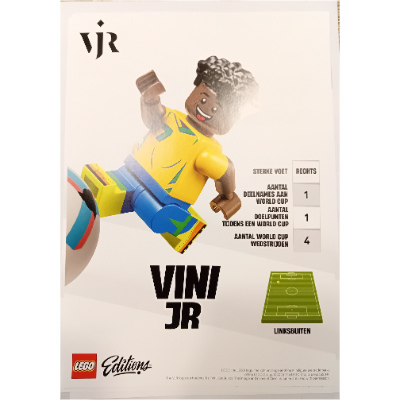 Lego Vinicius Junior Poster 2 / [No Color/Any Color]