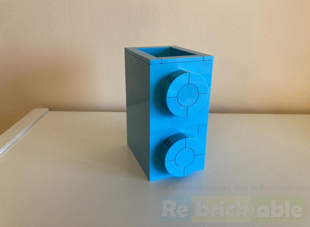 Lego 1 x 2 Lego Brick Vase