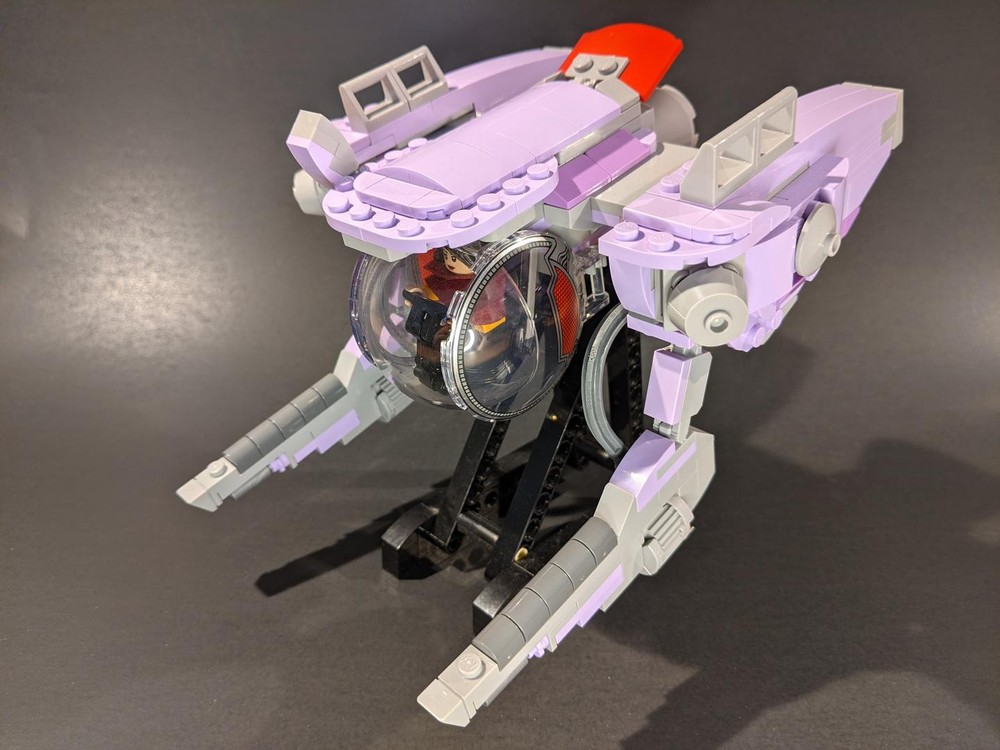 Lego Cowboy Bebop Red Tail Zipcraft