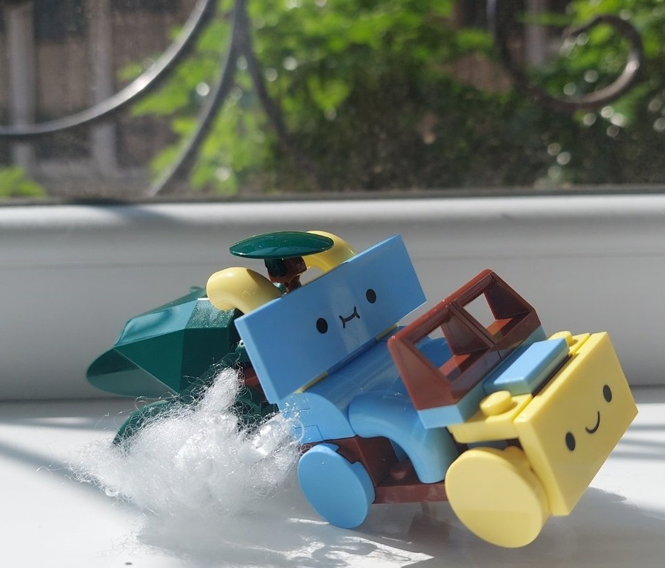 Lego Happy flowers - happy car
