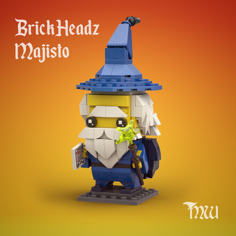 Lego Majisto Brick Headz