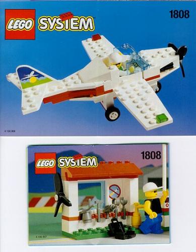 Lego Light Aircraft and Ground Support
