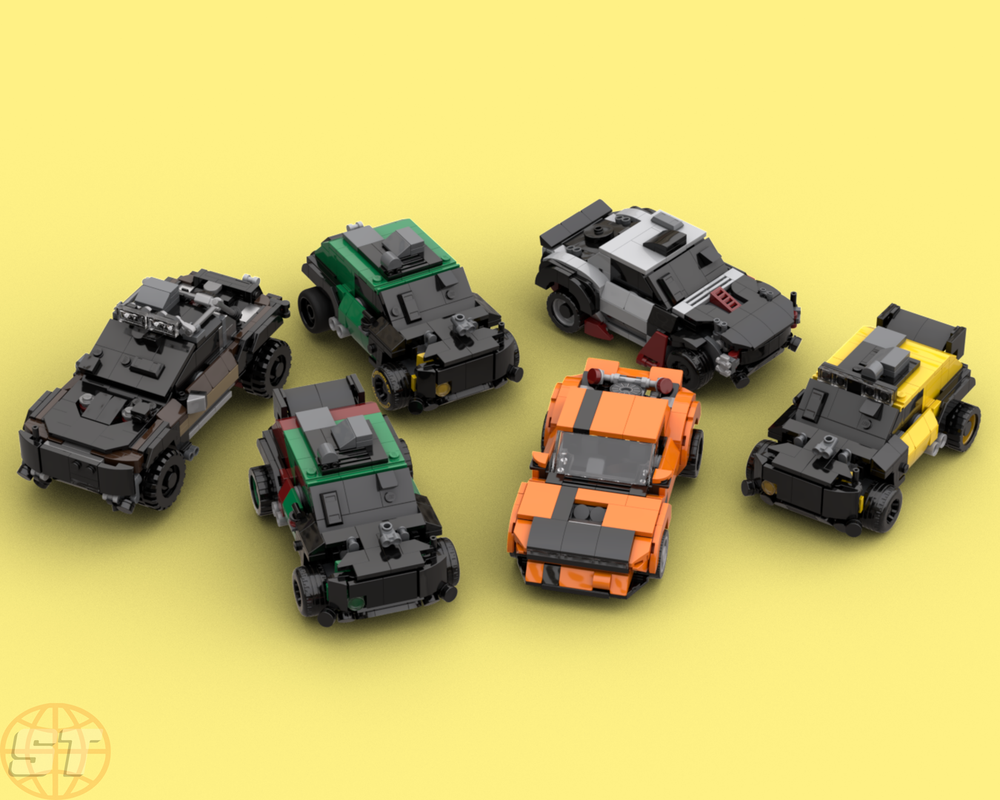 Lego Cyberpunk 2077 - Nomad Vehicle Bundle