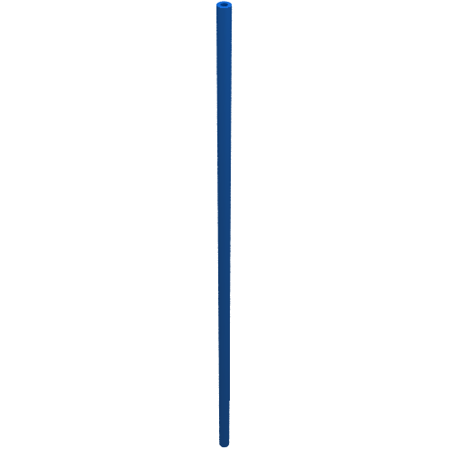 Lego Hose Rigid 3mm D. 19L / 15.2cm / Blue