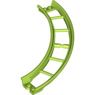 Lego Vehicle Track, Roller Coaster, Curve Ramp 13 x 13 x 3 / Lime