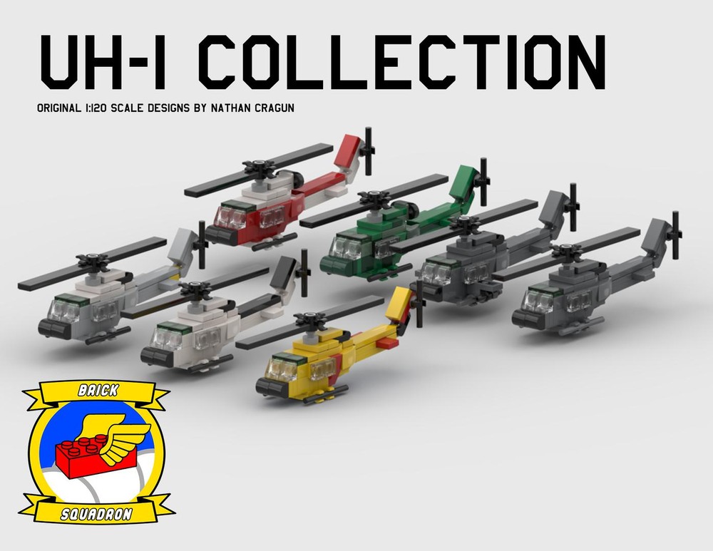 Lego UH-1 Huey Collection