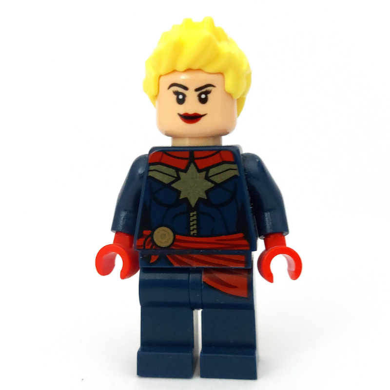 Lego Captain Marvel with Red Sash Belt