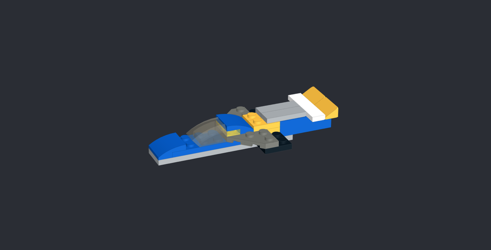 Lego Mini F-104 Starfighter