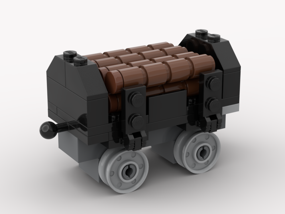 Lego Wood transport waggon