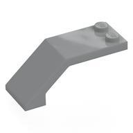 Lego Windscreen 5 x 2 x 1 2/3 / Light Bluish Gray