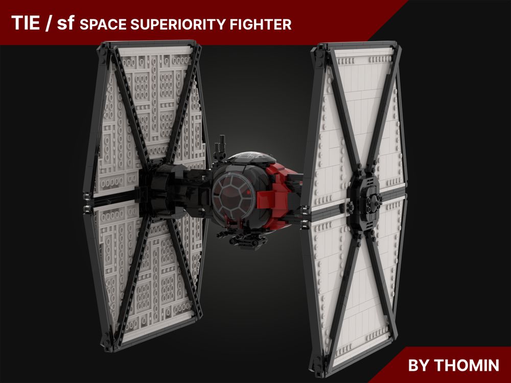 Lego TIE / sf Space Superiority Fighter