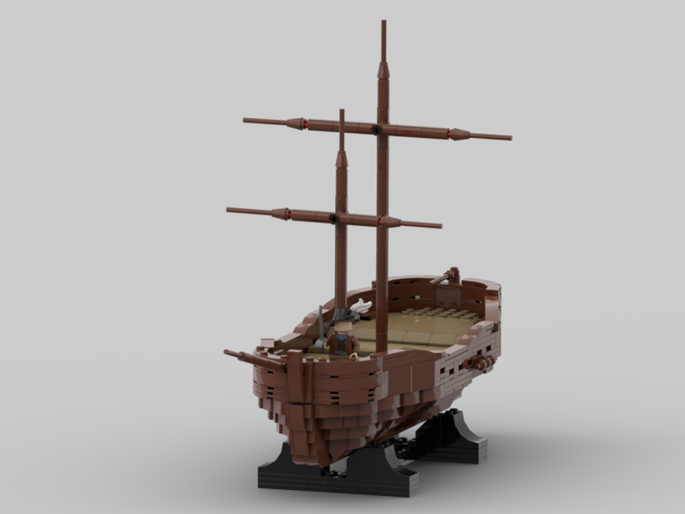Lego 45-ton Barque "Elizabeth and Mary" V2