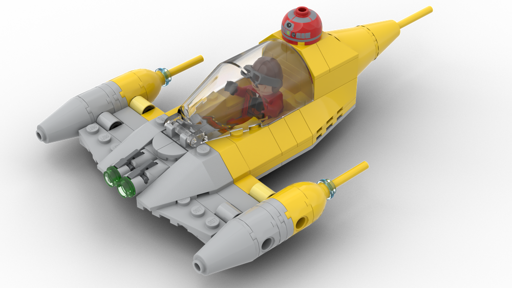 Lego Chibi Naboo N-1 Starfighter