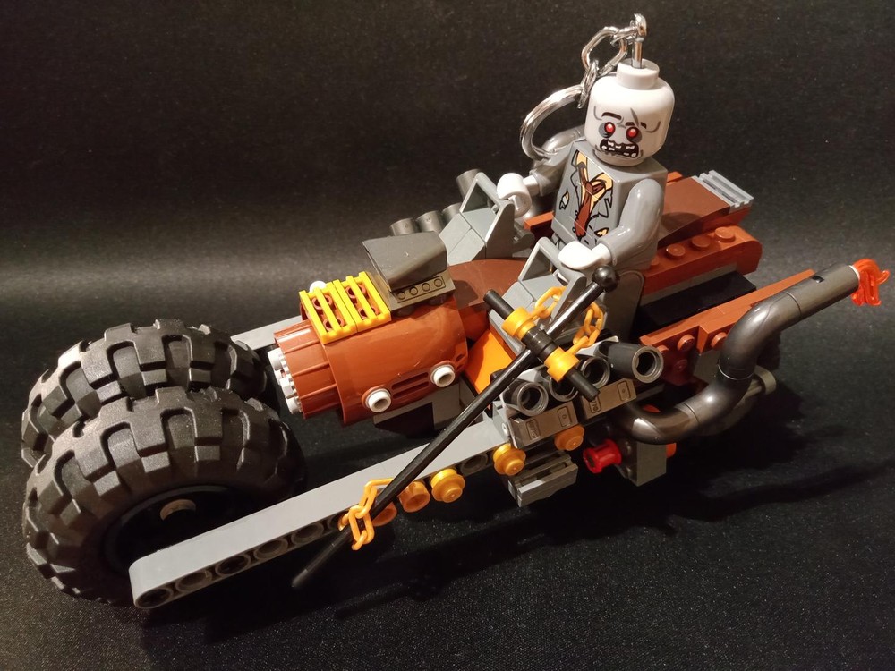 Lego Final Fantasy 7 motorbike