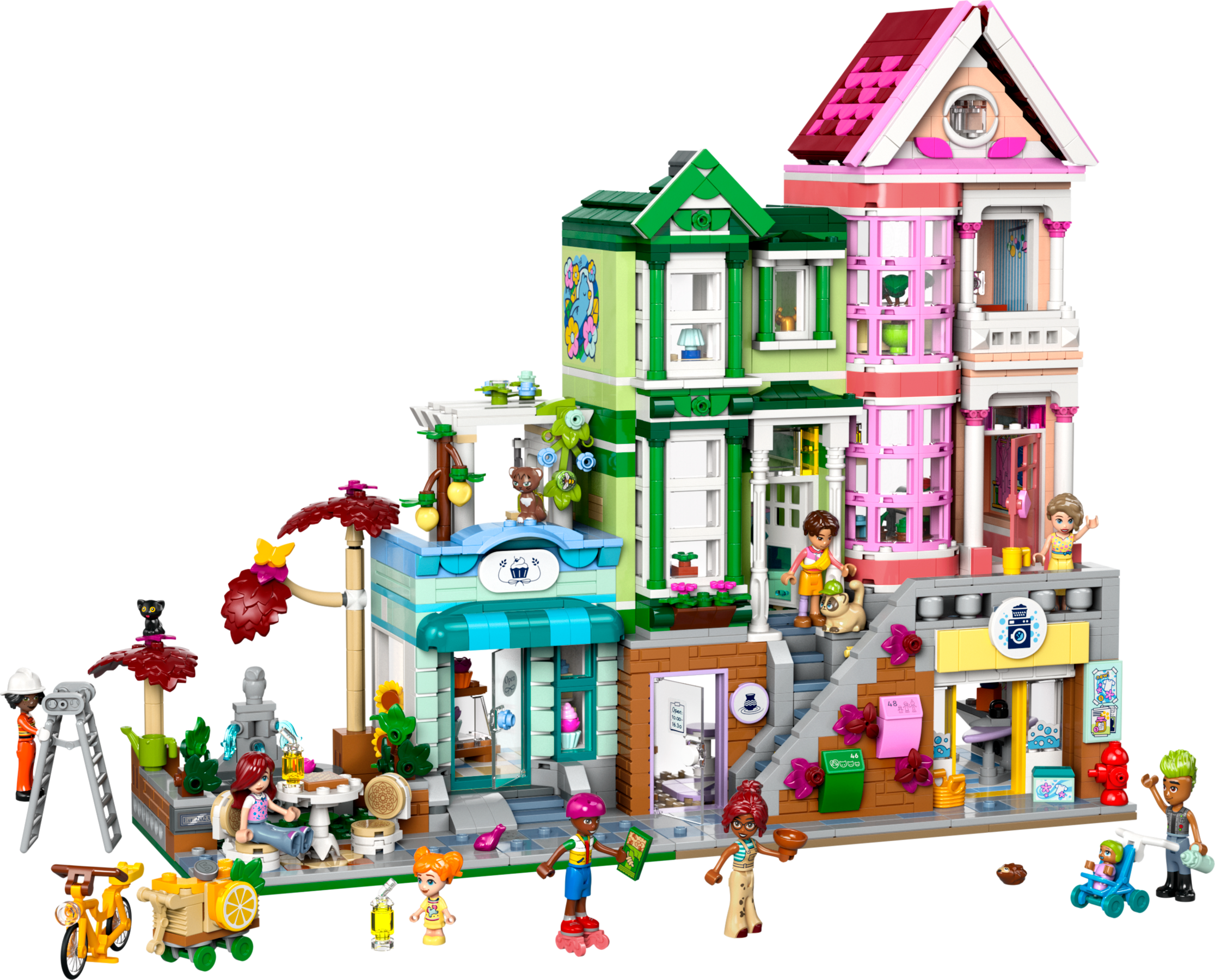 Lego Heartlake City Apartments and Stores