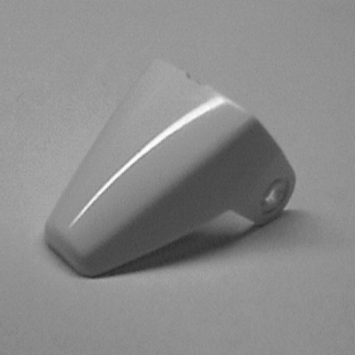 Lego Large Figure Visor / Limb Cover, Armour [Plain] / White