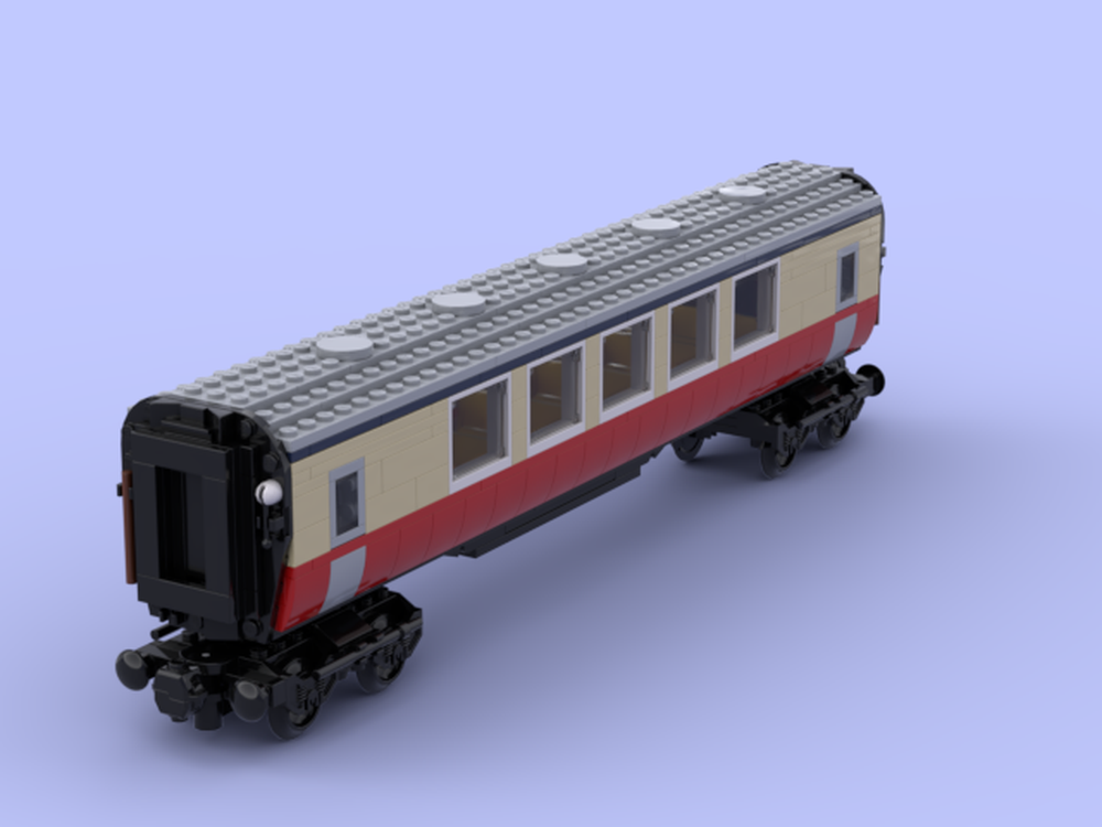 Lego passenger coach