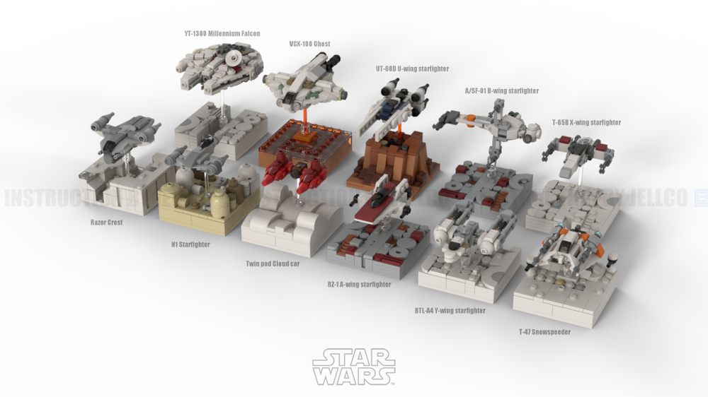 Lego Ultramicro starfighters & space ships :RENEWAL