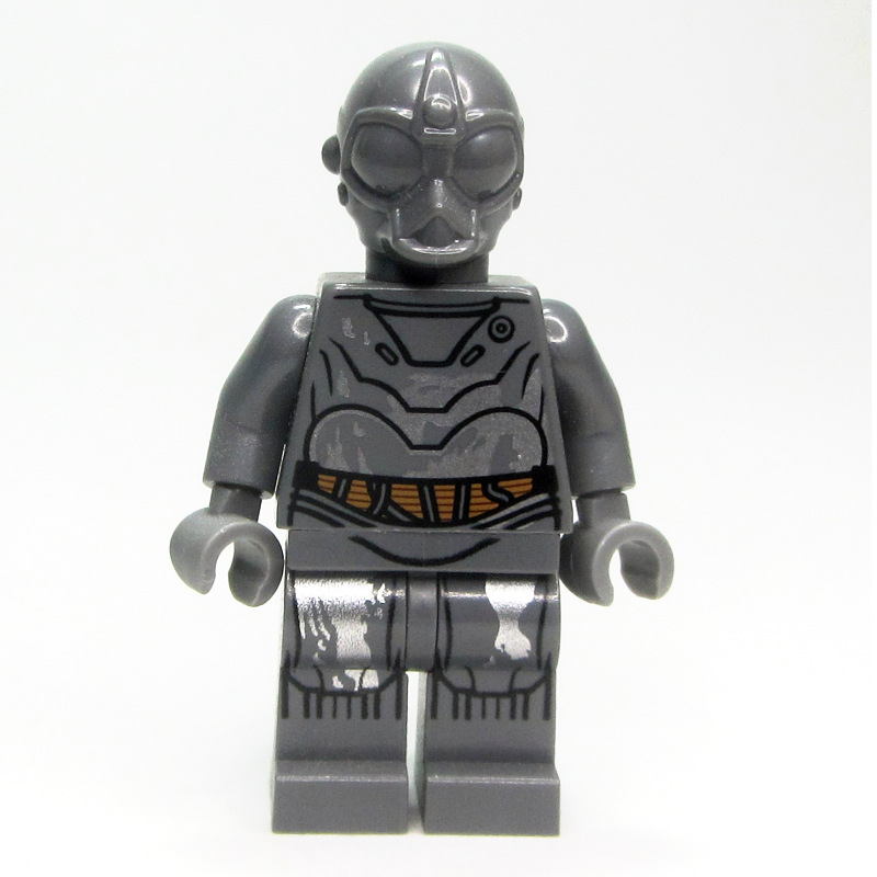 Lego RA-7 Protocol Droid, Dark Bluish Gray