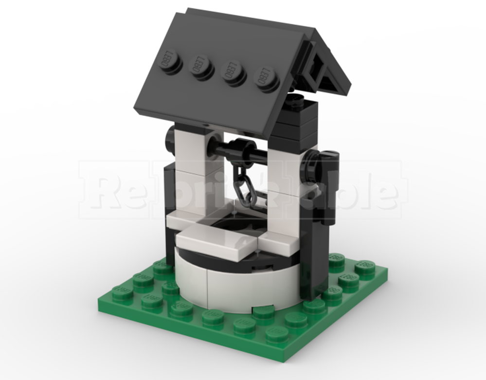 Lego Small medieval well