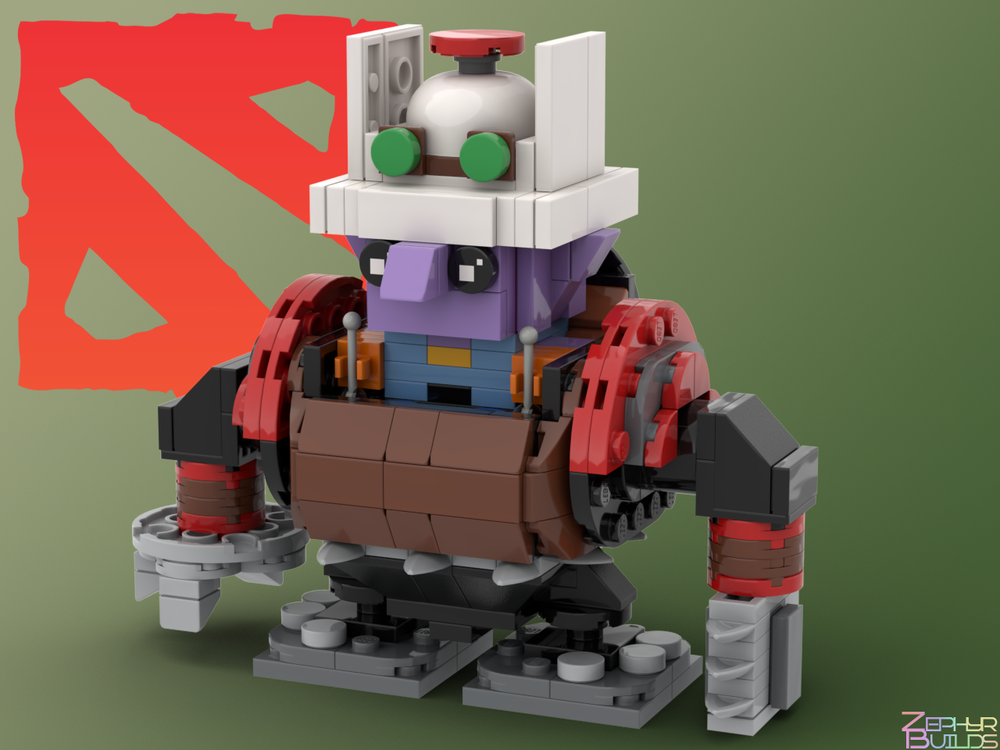 Lego DOTA 2 Timbersaw Brickheadz