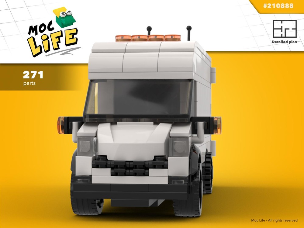 Lego Iveco Daily dually
