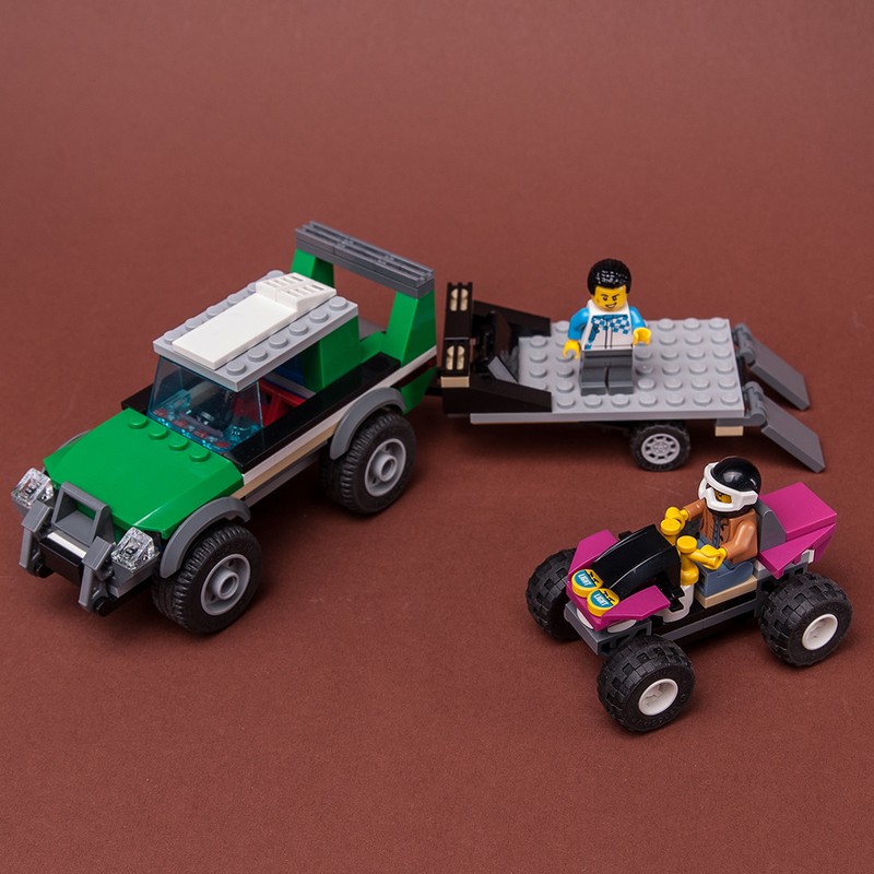 Lego 60288 Town car & Quadbike