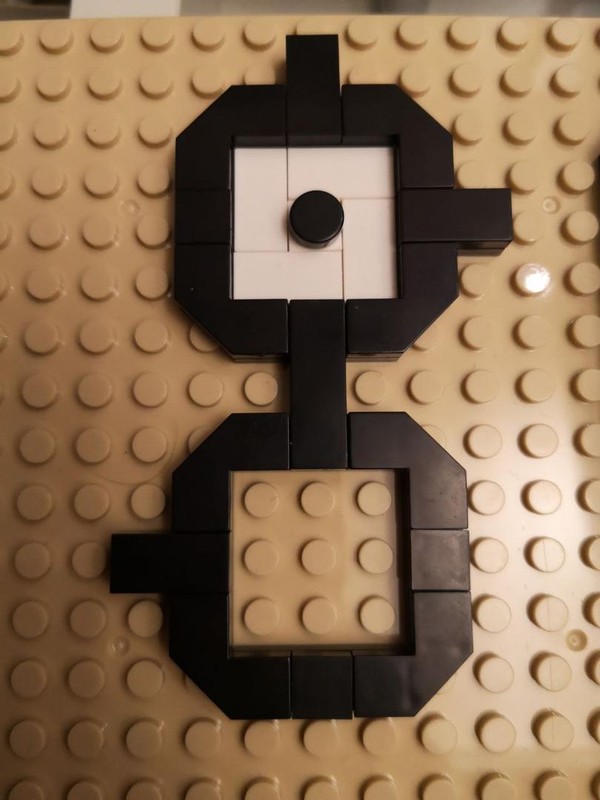Lego B unown