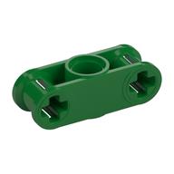 Lego Technic Axle and Pin Connector Perpendicular 3L with Centre Pin Hole / Green