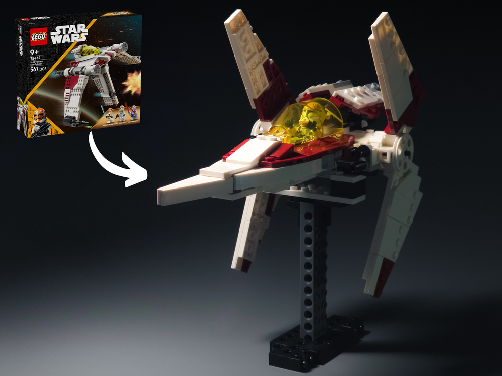 Lego V-Wing Starfighter (75432 Alternate Build)