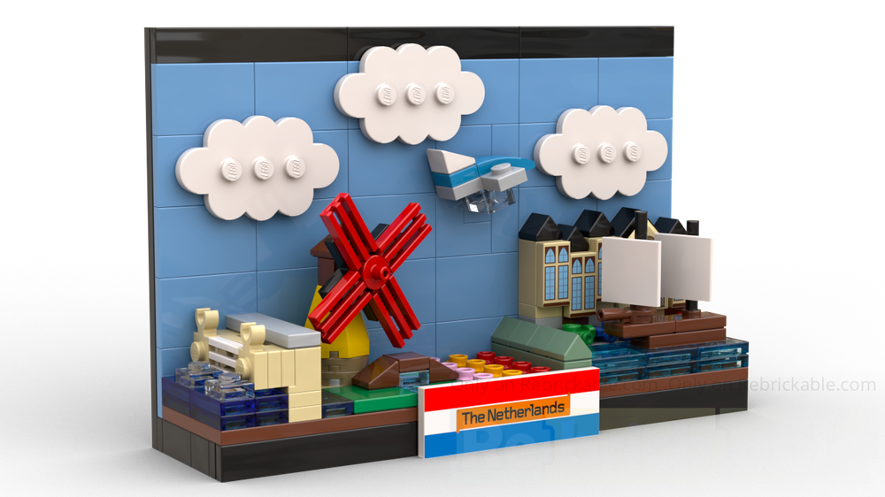 Lego Netherlands Postcard