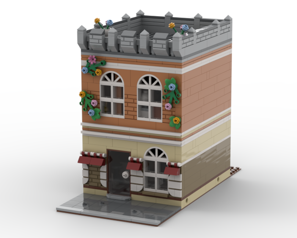Lego Butcher Shop MOC + Butcher's Apartment