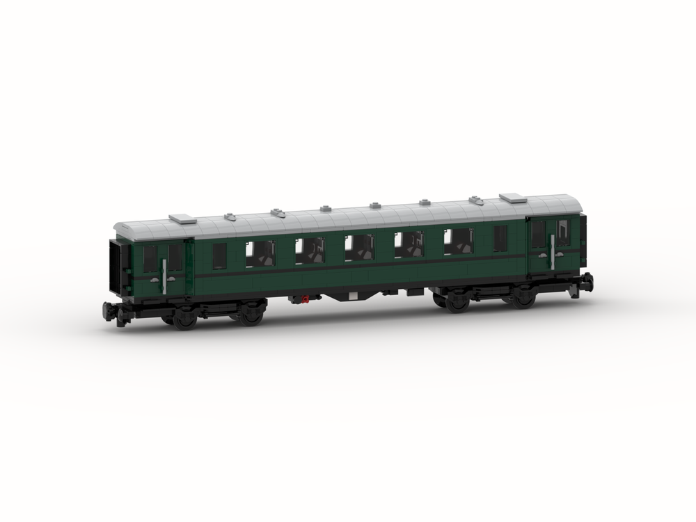 Lego Eilzugwagen (1930) 3rd Class Passenger Coach (8w)