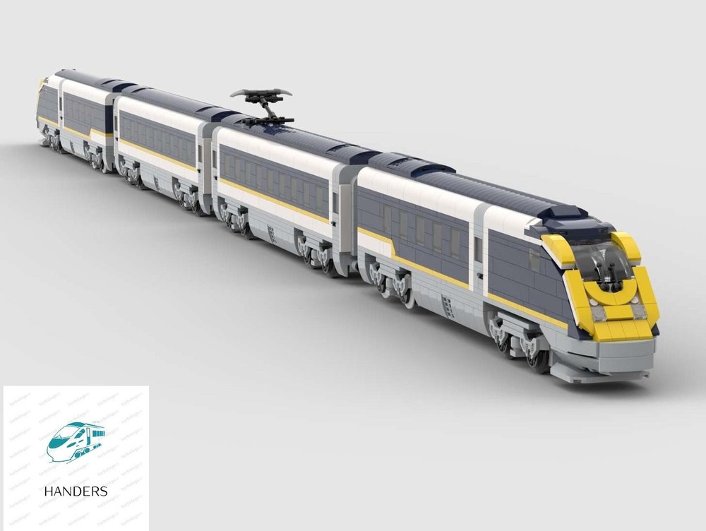 Lego Euro Tunnel High Speed Train
