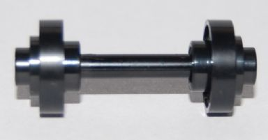 Lego Minifigure, Utensil Barbell Weights with Black Bar