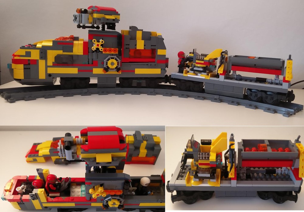Lego Privateer Mining Train