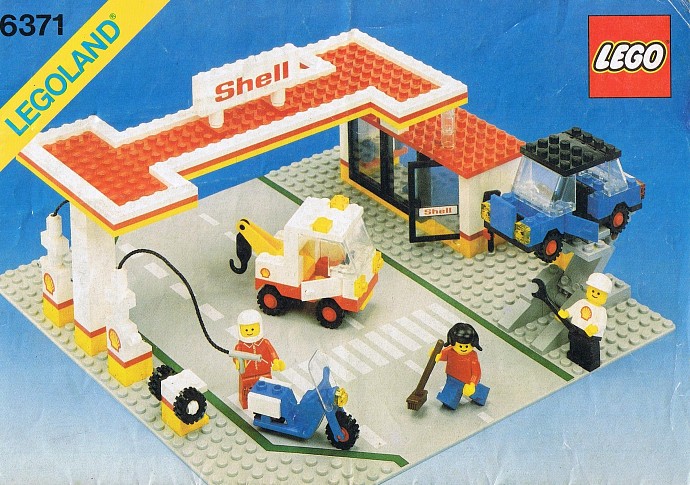 Lego Shell Service Station