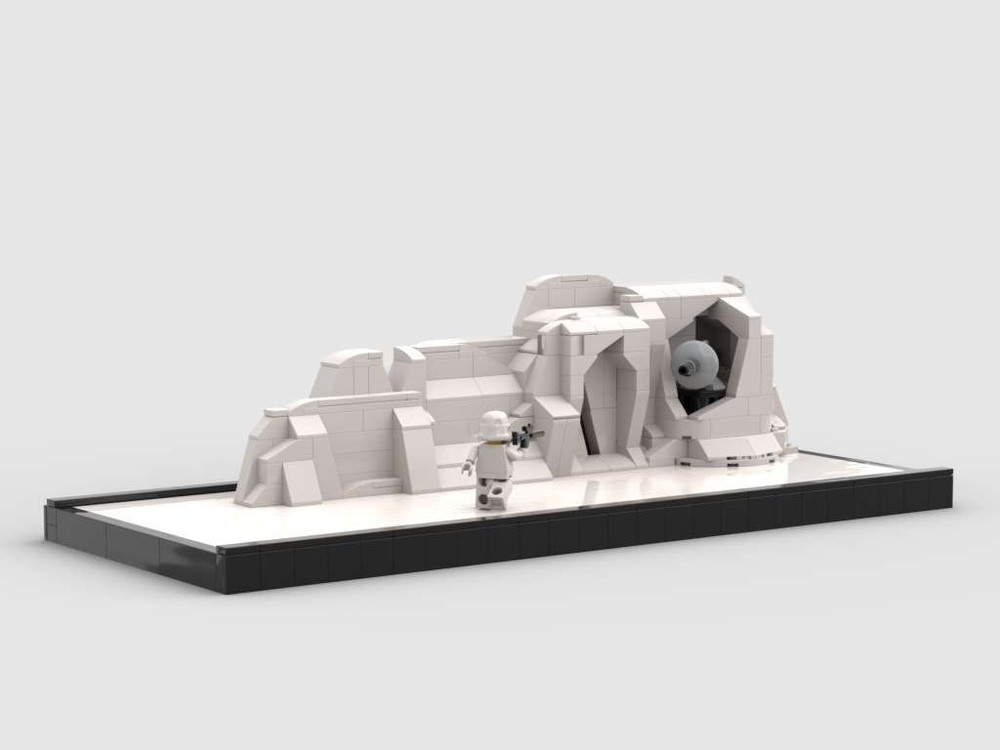 Lego Diorama battle on hoth