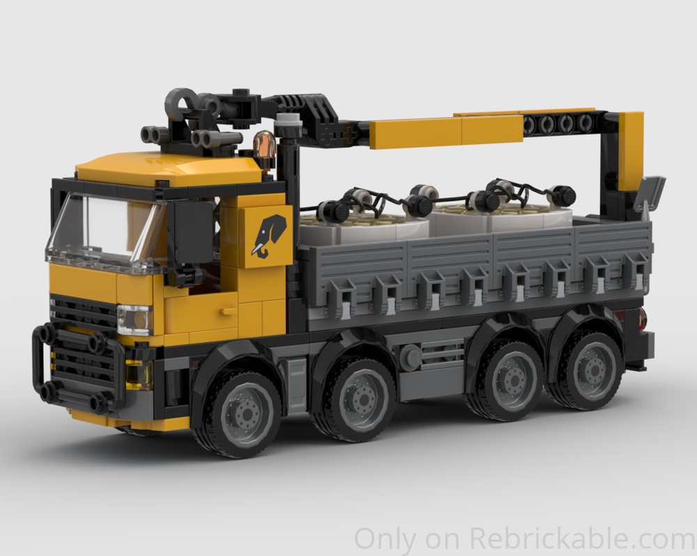 Lego Construction Crane Truck