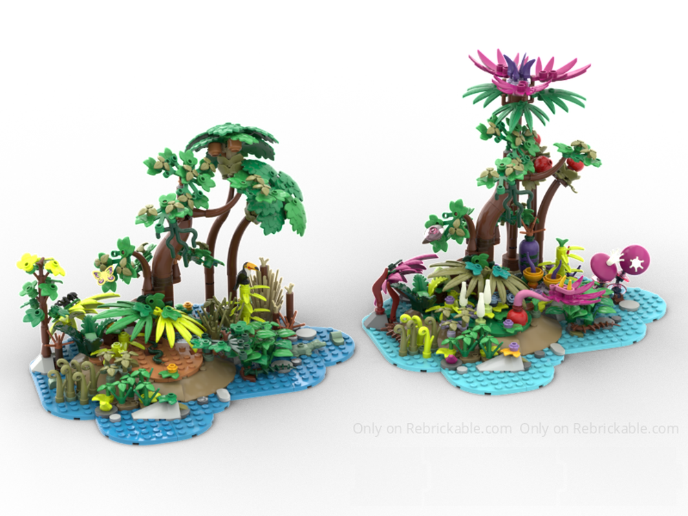 Lego Jungle Island (Amazon and Avatar)