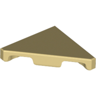 Lego Tile 45° Cut 2 x 2 (Triangle) / Tan
