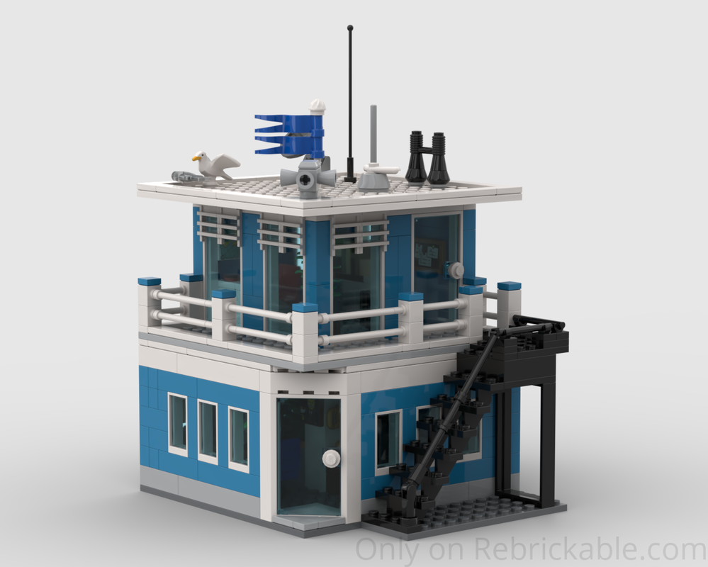 Lego Harbour Master Office
