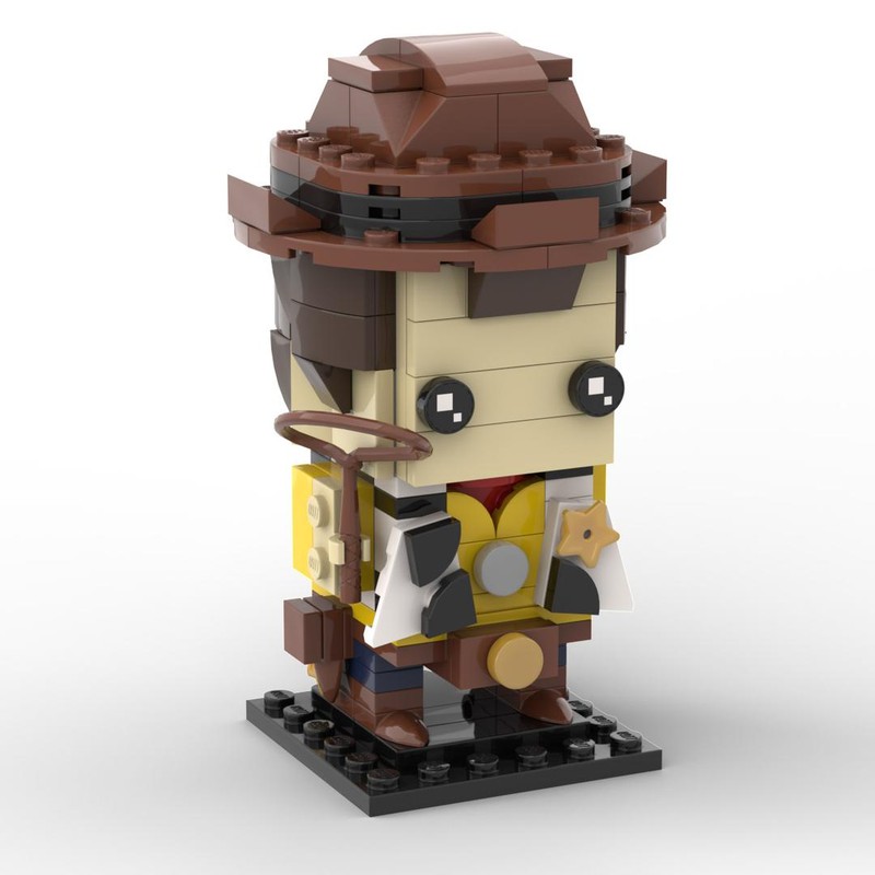 Lego Toy Story Woody MOC Brickheadz