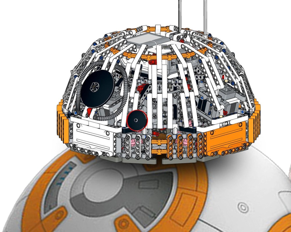 Lego BB8 Balancing head