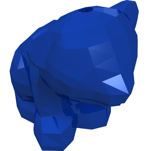 Lego Animal, Bear, Small with Hole in Top [Plain]