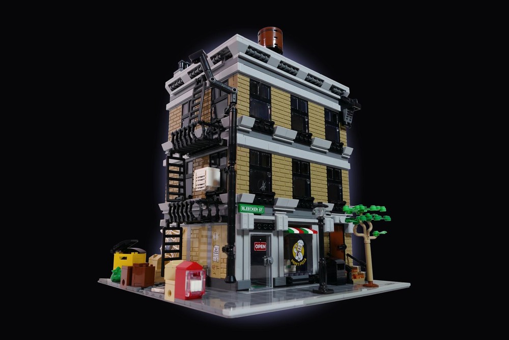 Lego Peter Parker's Apartment Modular Building