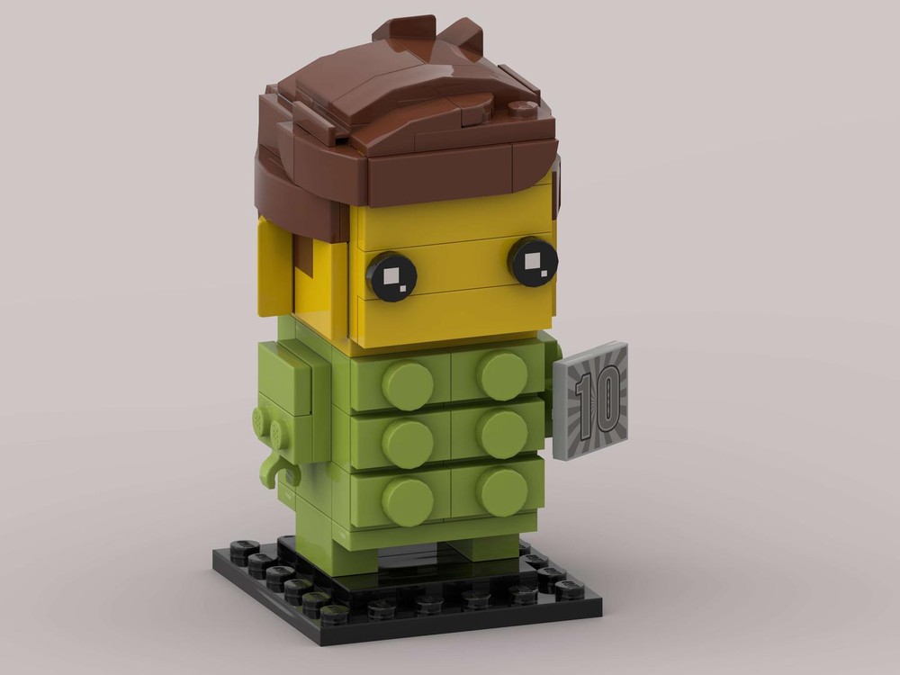 Lego Bricksuit Guy (Lime 10th Anniversary)